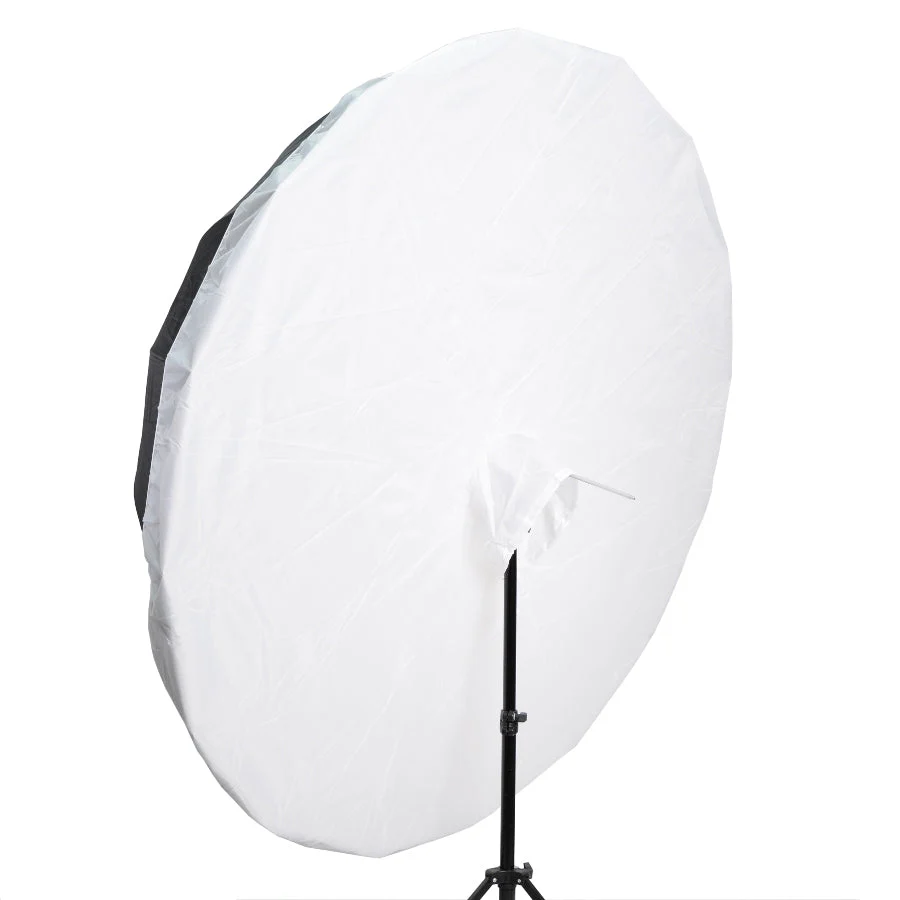 65" Pebble Silver Deep Umbrella with Diffuser - Image 5