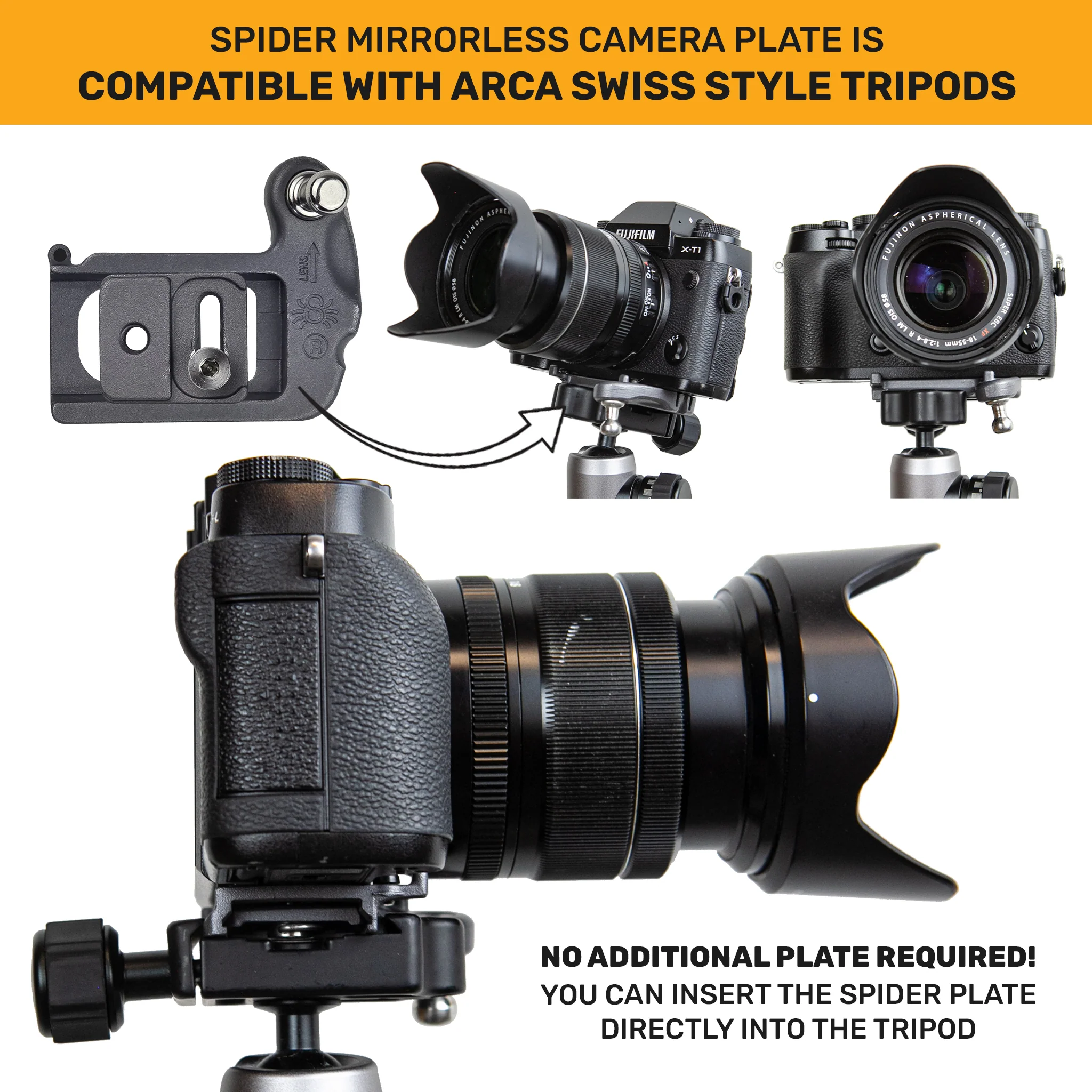 156: SpiderPro Mirrorless Camera Plate v2 - Image 4
